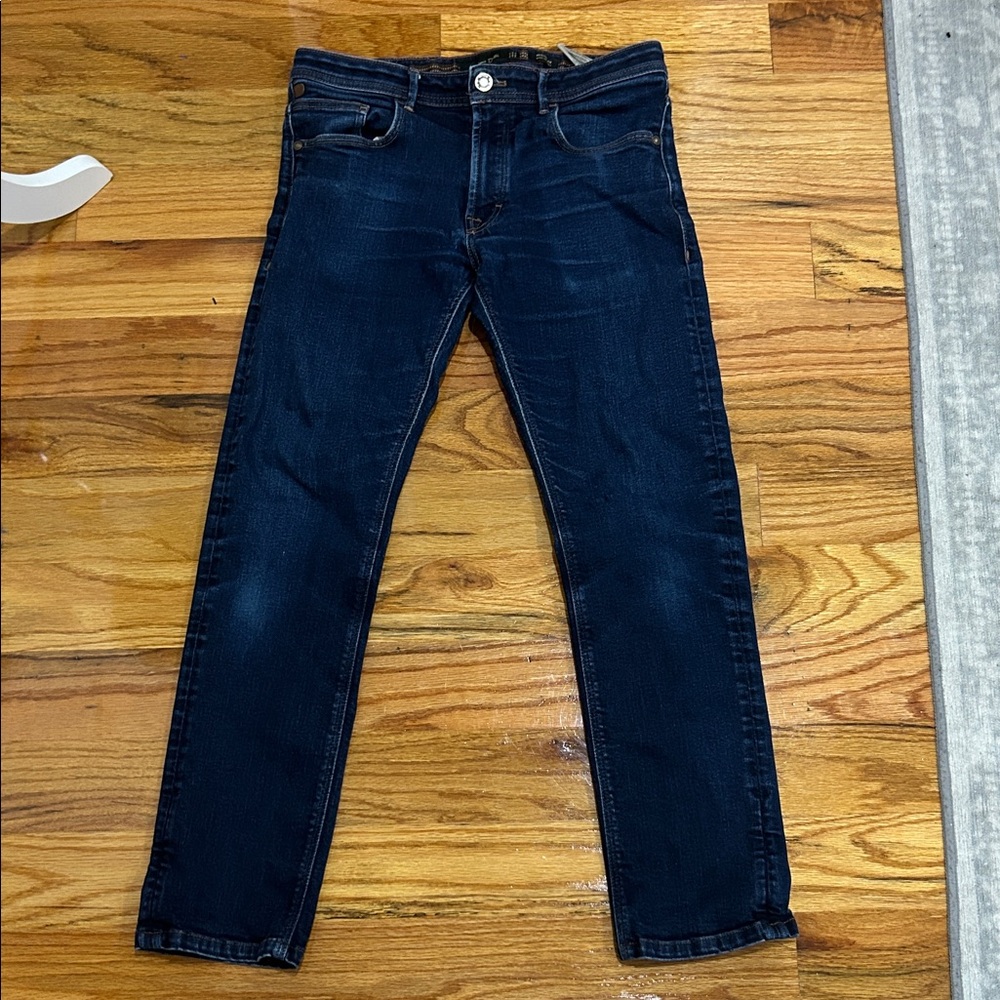 Massimo Dutti Deep Indigo Slim Jeans
